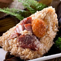 九如商號-鮮肉蛋黃肉粽+紫米豆沙粽