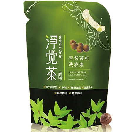 茶寶凈覺茶-天然茶籽洗衣素1+2／優惠組