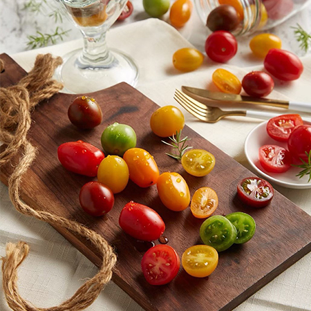 果物美學-雙色水果小黃瓜+彩虹番茄/4盒嚐鮮組