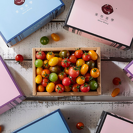 果物美學-無毒溫室彩虹番茄禮盒組