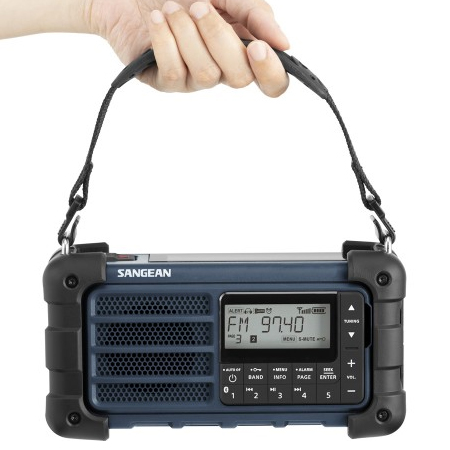 山進SANGEAN-防災收音機／MMR99 (調幅、調頻、藍芽)