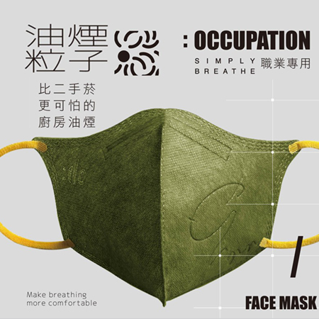 大謙科技材料-:dc 克微粒職業防護立體口罩 (Ｍ碼-成人)／盒