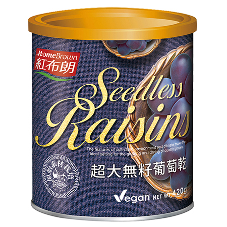 紅布朗-超大無籽葡萄乾／5罐