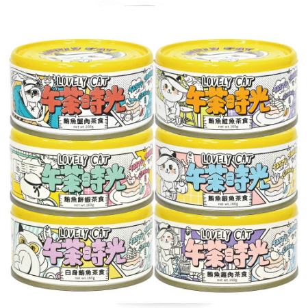 LOVELY CAT-蘿莉貓午茶罐／箱 (24罐)