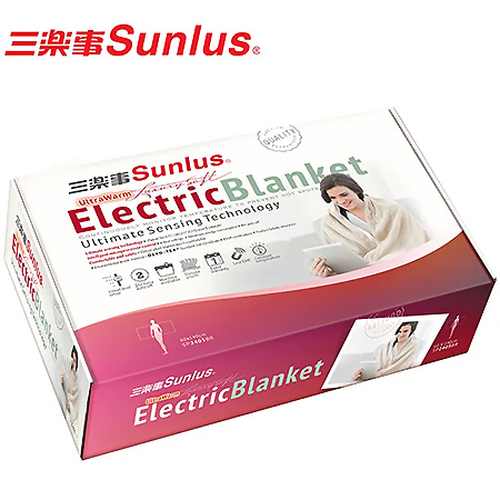 三樂事-隨意披蓋電熱毯↘52折