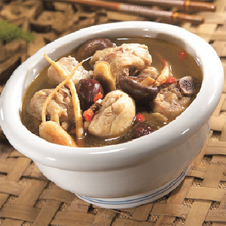 茗澤-杜仲蔘雞煲(500g)